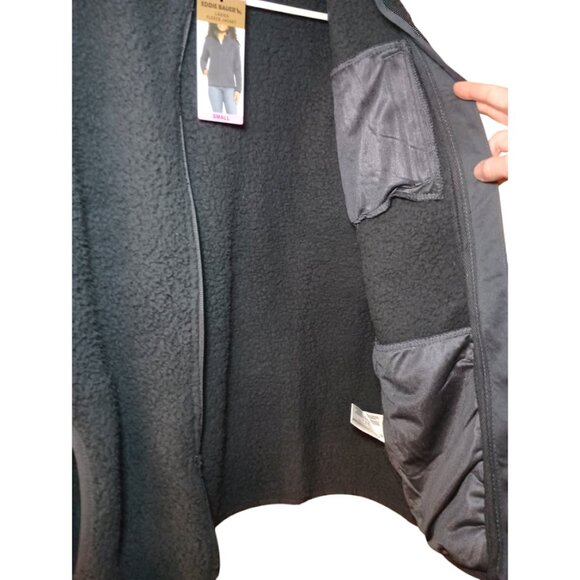 Women's Eddie Bauer Fleece Jacket (Navy Blue) - Small - Picture 5 of 8